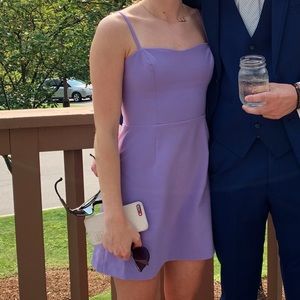 whisper tie back dress size 6